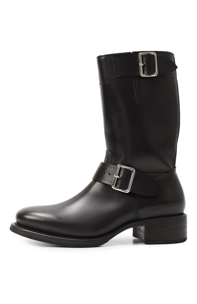 Кожаные сапоги harley DSQUARED2, арт. ABM0085 01500001, фото 4