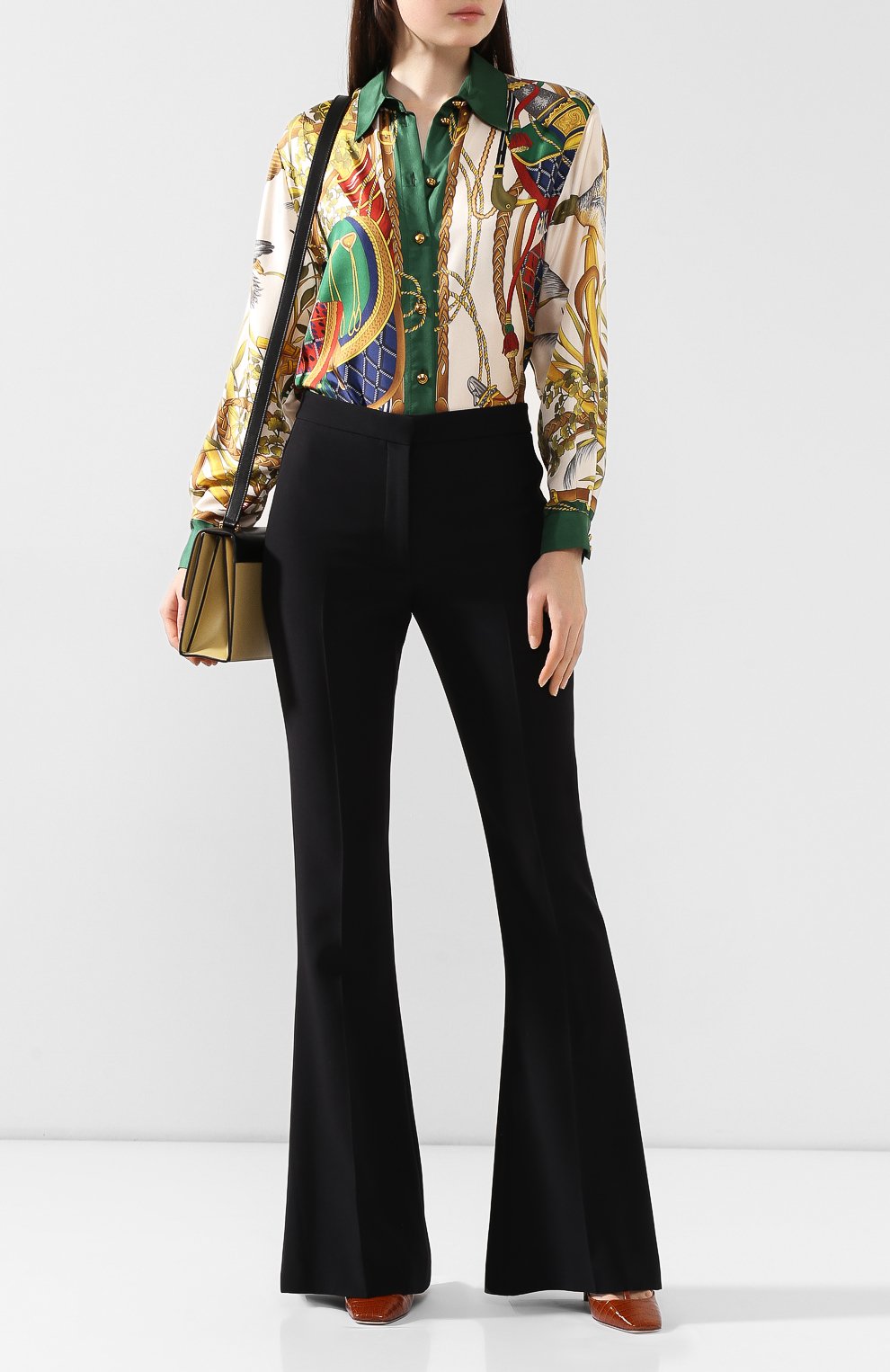 Атласная рубашка GUCCI, арт. 590103/ZACQ4, фото 2