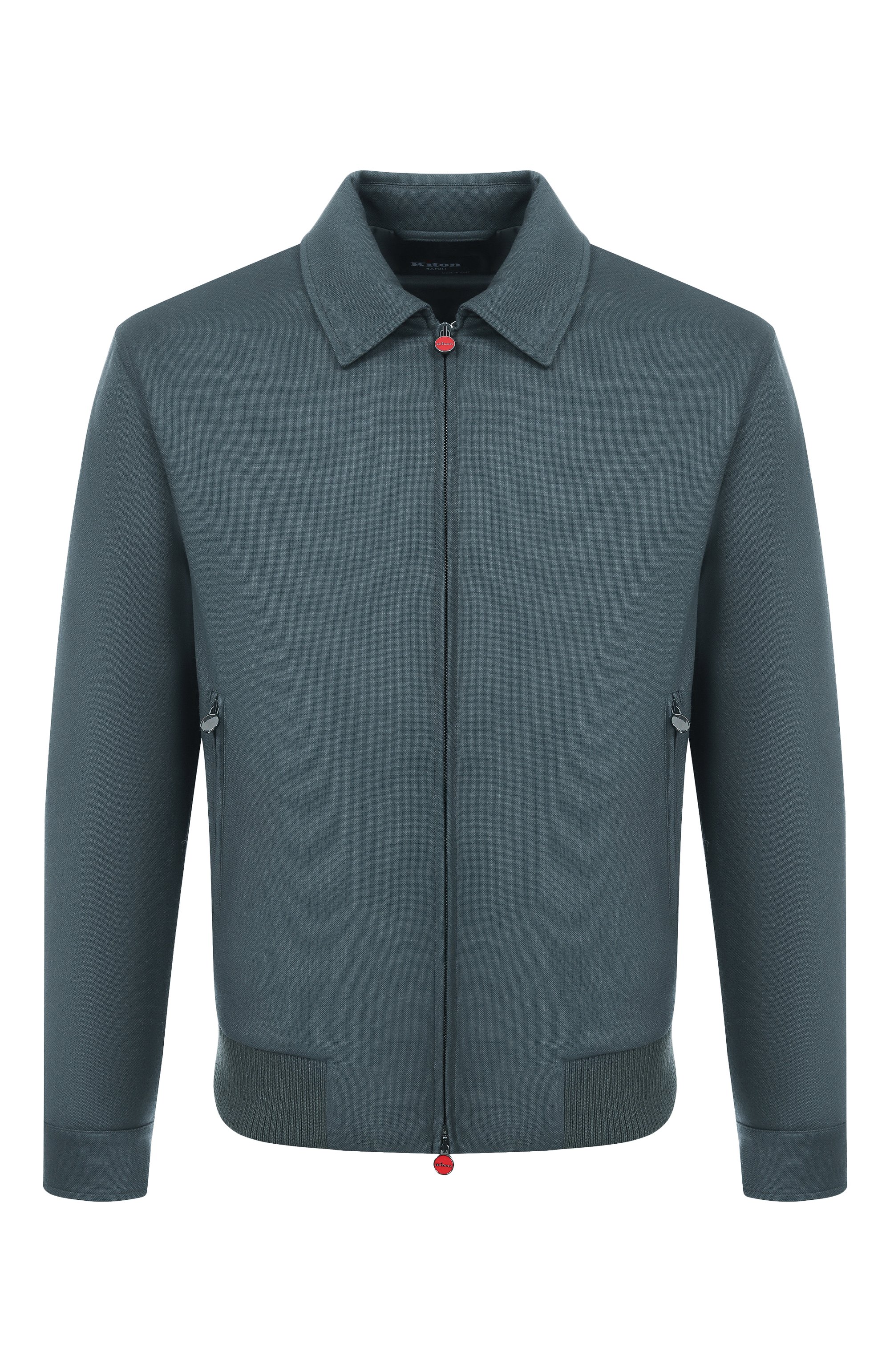 Бомбер из шерсти и кашемира KITON, арт. UW2233V0426H01, фото 1