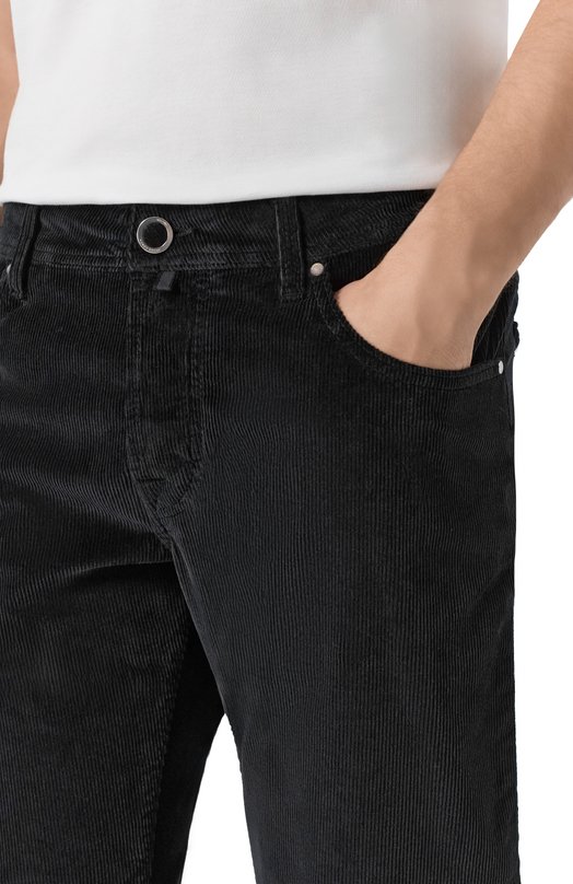 Вельветовые брюки Jacob Cohen 25I P/JUM_QE005 036 S3653 TR Чёрный  25I P/JUM_QE005 036 S3653 TR Фото 5