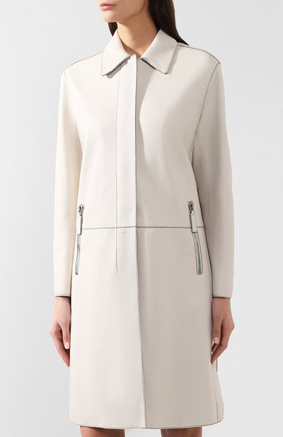 Кожаное пальто BOTTEGA VENETA, арт. 542479/VEZU0, фото 3