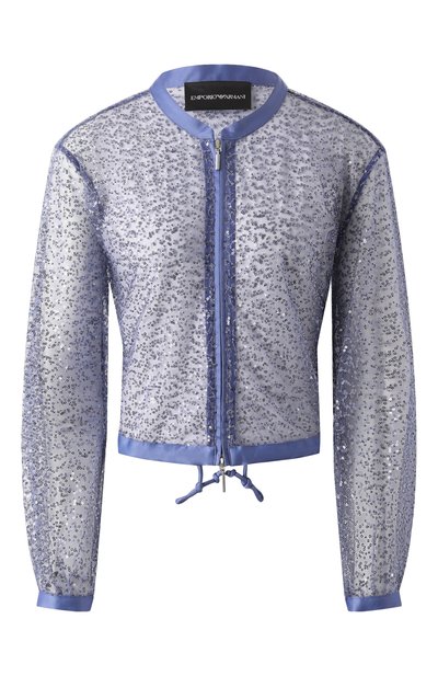 Женский кардиган с отделкой пайетками EMPORIO ARMANI, арт. EW000071/AF10242
