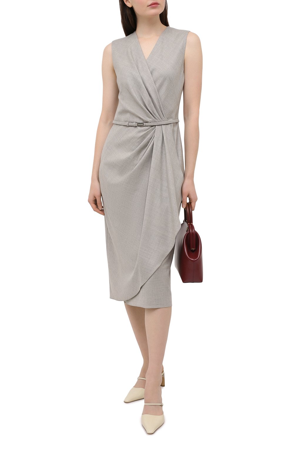 Шерстяное платье RALPH LAUREN, арт. 290815916, фото 2