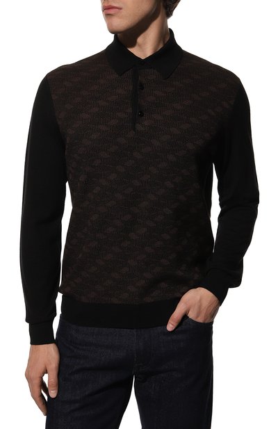 Поло из шерсти и шелка STEFANO RICCI, арт. K606311P03/F22464, фото 3