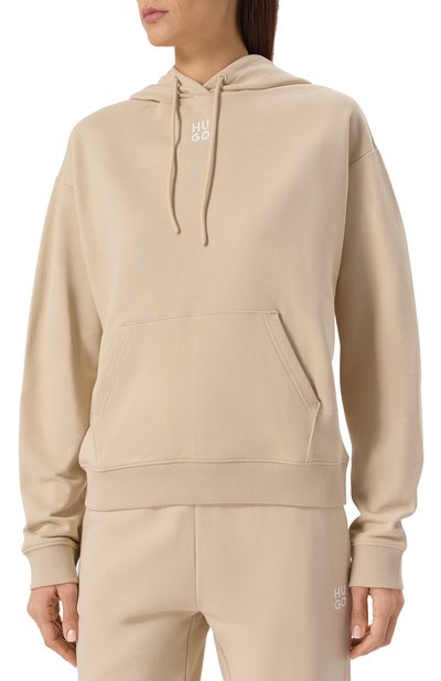 Хлопковое худи HUGO, арт. 50522423, фото 3