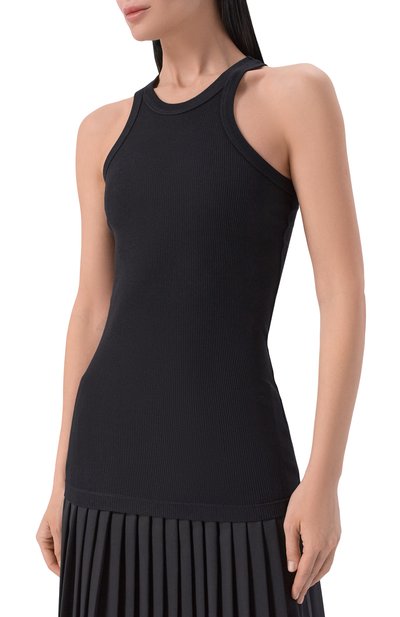 Майка из хлопка и шелка SPORTMAX, арт. SPXFUMAT0, фото 3