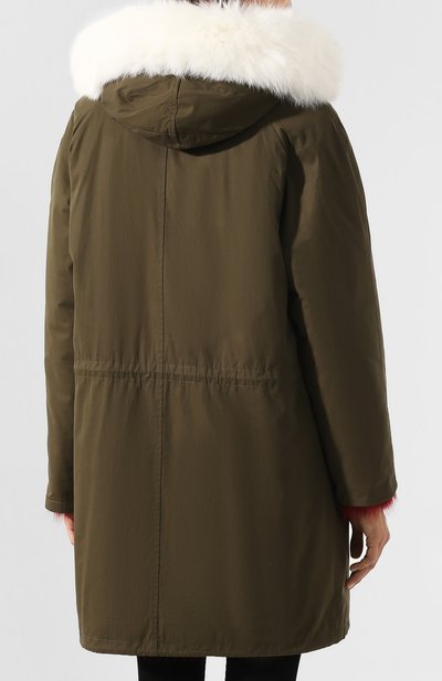 Парка с меховой подкладкой YS ARMY PARIS, арт. AF10890F81X, фото 4