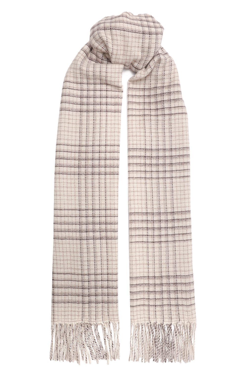 Шарф из шелка и кашемира KITON, арт. D56752XC5023, фото 1