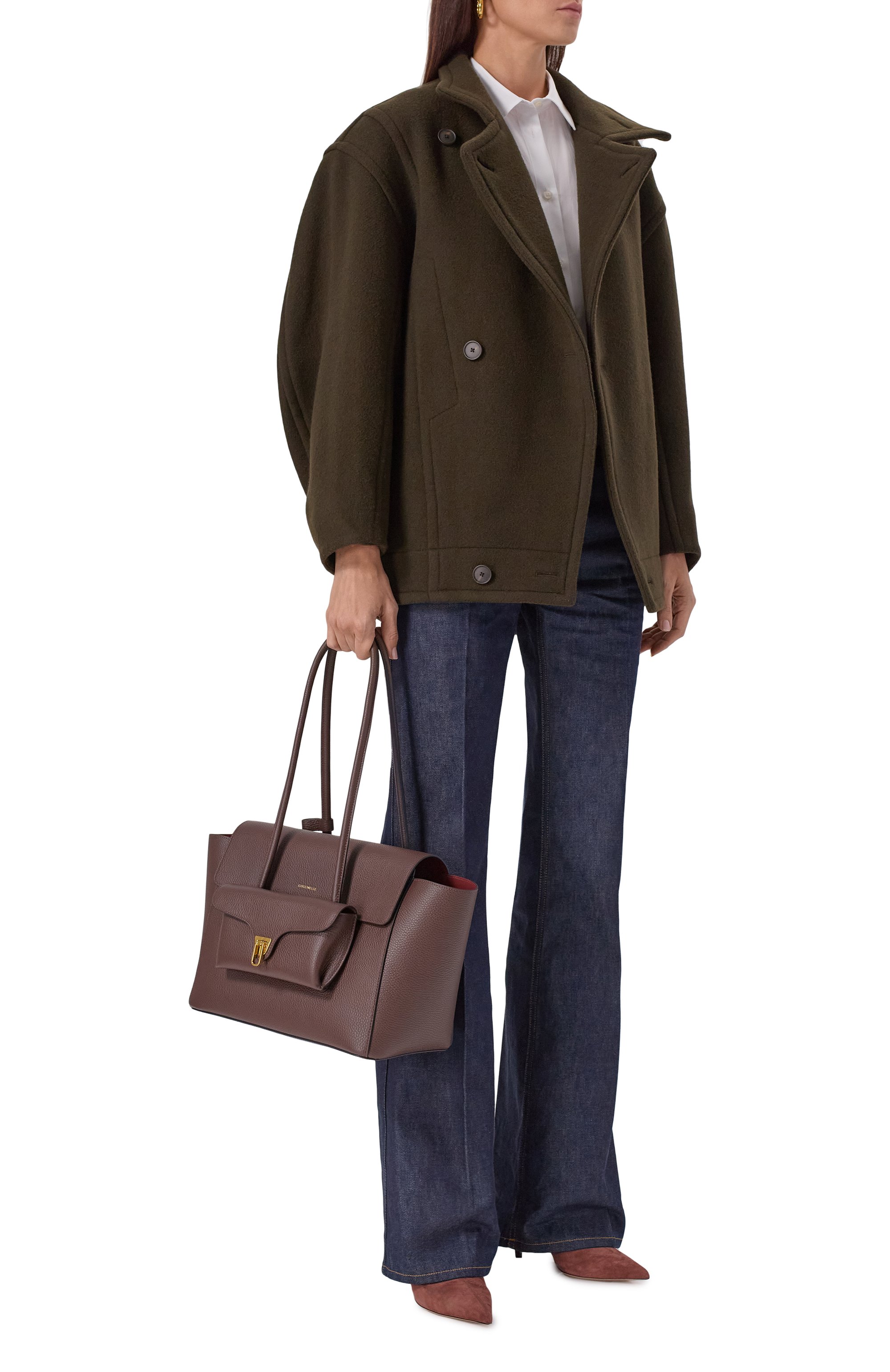 Сумка-тоут double beat medium COCCINELLE, арт. E1 T8A 11 02 01, фото 8