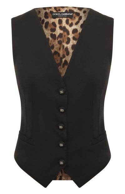 Шерстяной жилет DOLCE & GABBANA, арт. F79H5T/FUBF0, фото 1