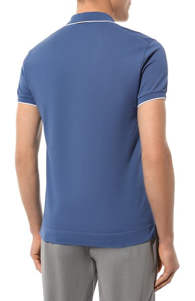 Хлопковое поло ZEGNA, арт. UD358A7/D746, фото 4