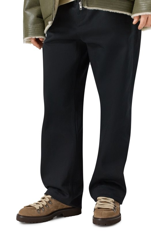 Замшевые ботинки Doucal's DU2736PHILUF009T Коричневый  DU2736PHILUF009T Фото 3