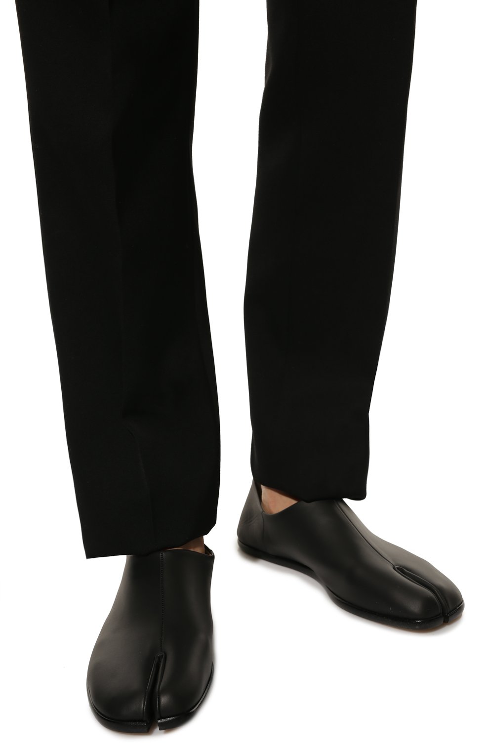 Кожаные слиперы tabi MAISON MARGIELA, арт. S57WR0051/PR516, фото 3