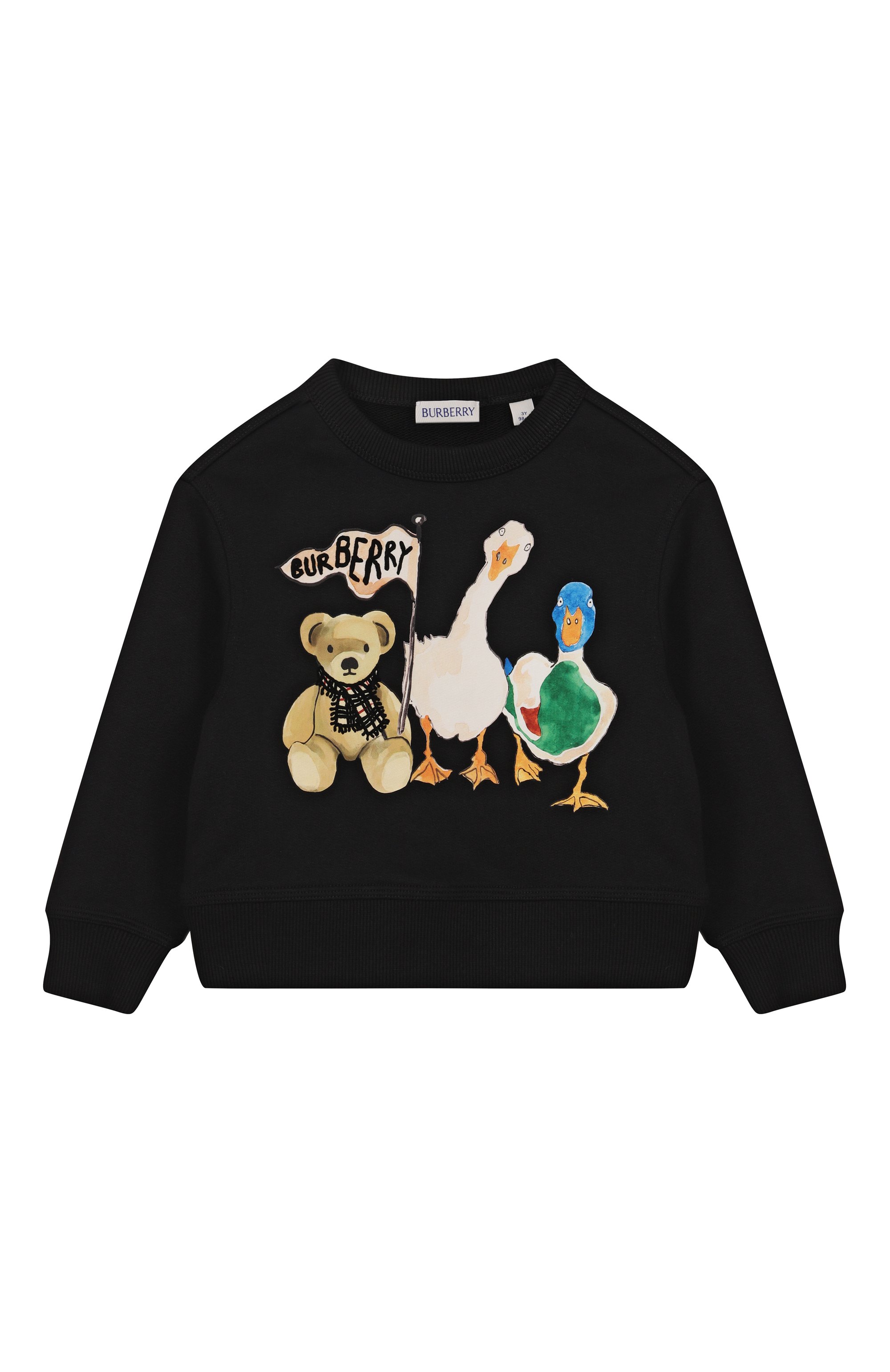 Хлопковый свитшот BURBERRY, арт. 8108574, фото 1