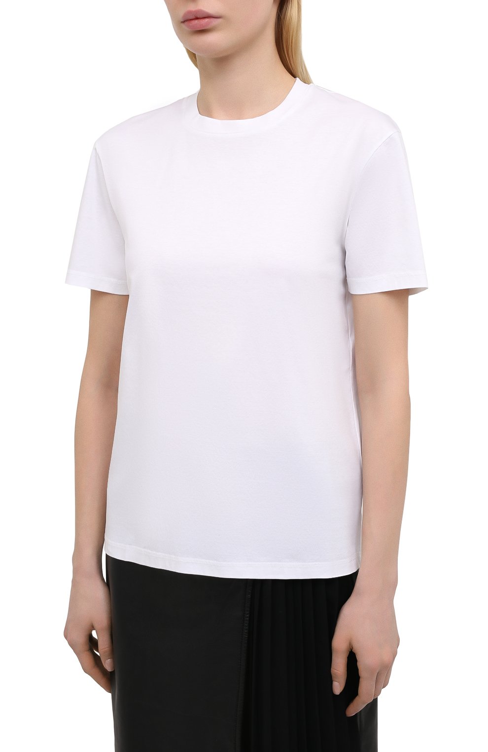 Хлопковая футболка JIL SANDER, арт. JSPS705002-WS247608, фото 3
