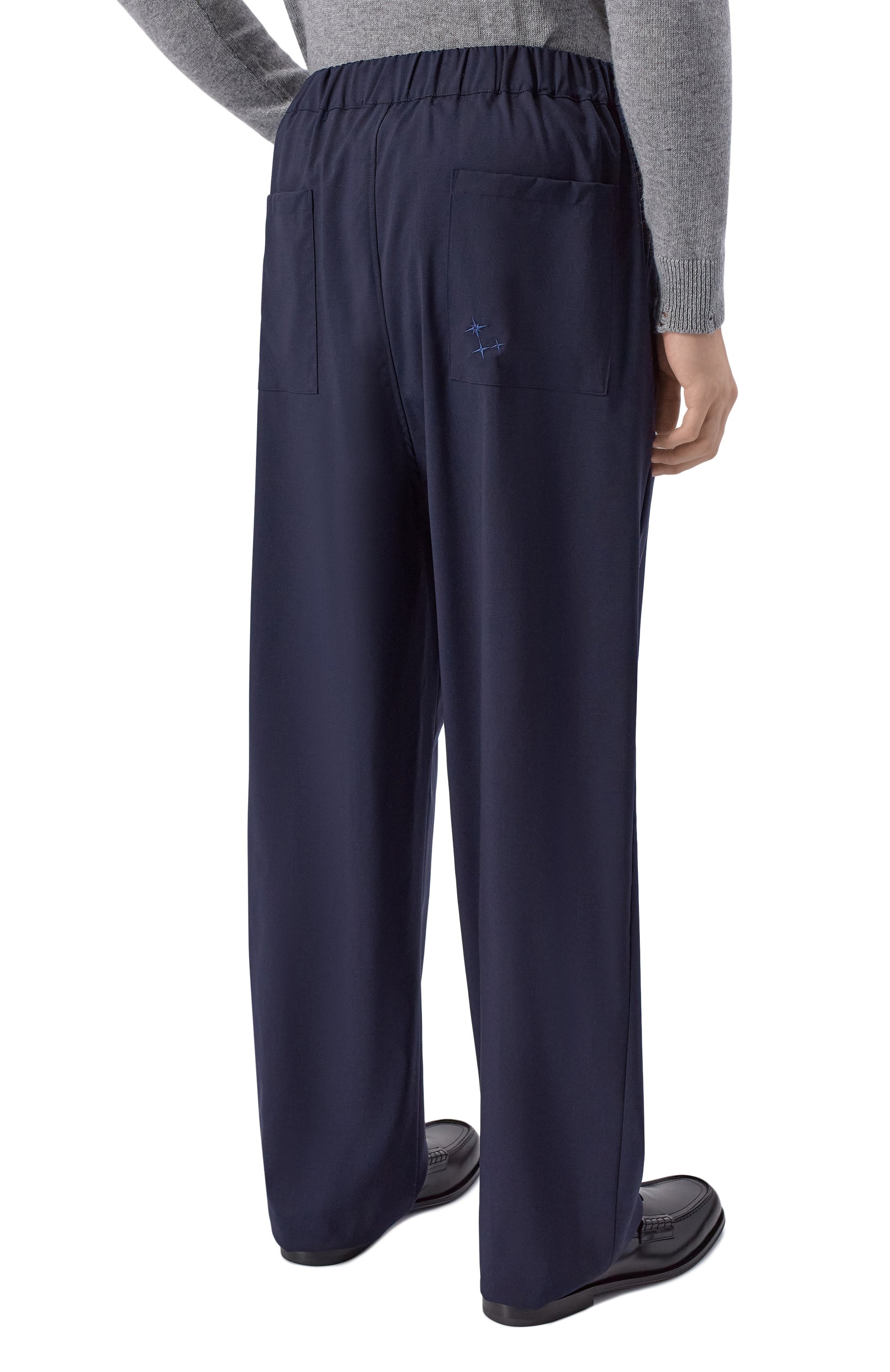 Шерстяные брюки LANEUS, арт. S6LAMAPA086, фото 4