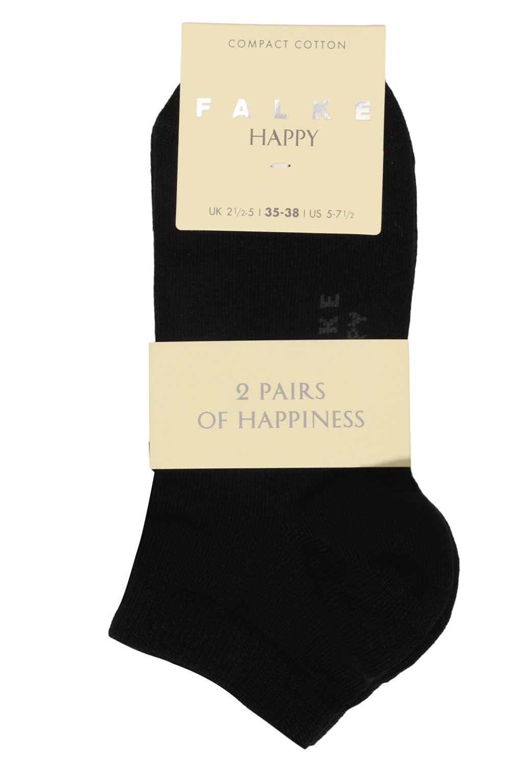 Хлопковые носки FALKE черного цвета по цене 1930 руб., арт. 46418, фото 1 Хлопковые носки FALKE, арт. 46418, фото 1