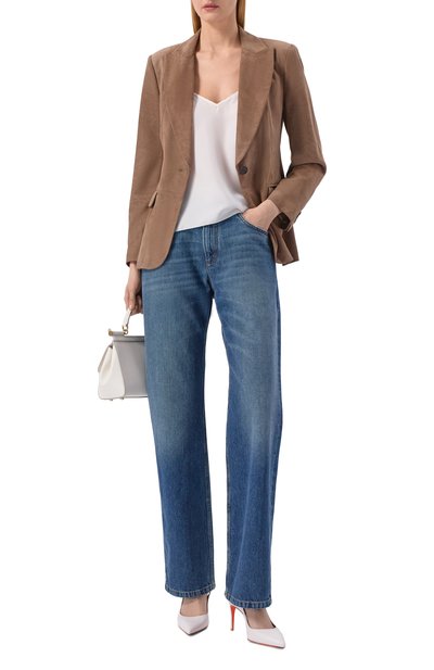 Кожаные туфли SANTONI, арт. WDIG71269HI2NSZA, фото 3