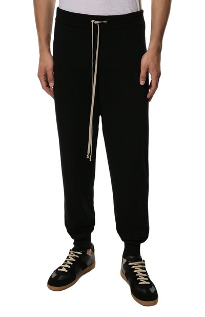 Шерстяные джоггеры RICK OWENS, арт. RU02B2653/M, фото 3