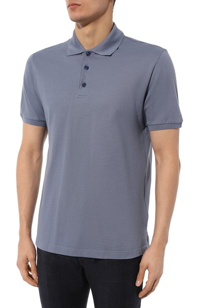 Хлопковое поло BRIONI, арт. UJNK0L/PA627, фото 3