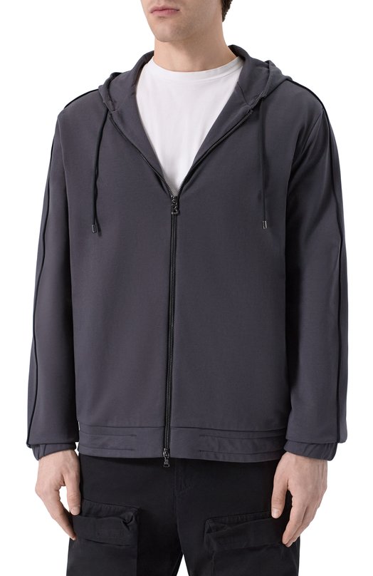 Хлопковая толстовка Bogner 88001908 Серый  88001908 Фото 3
