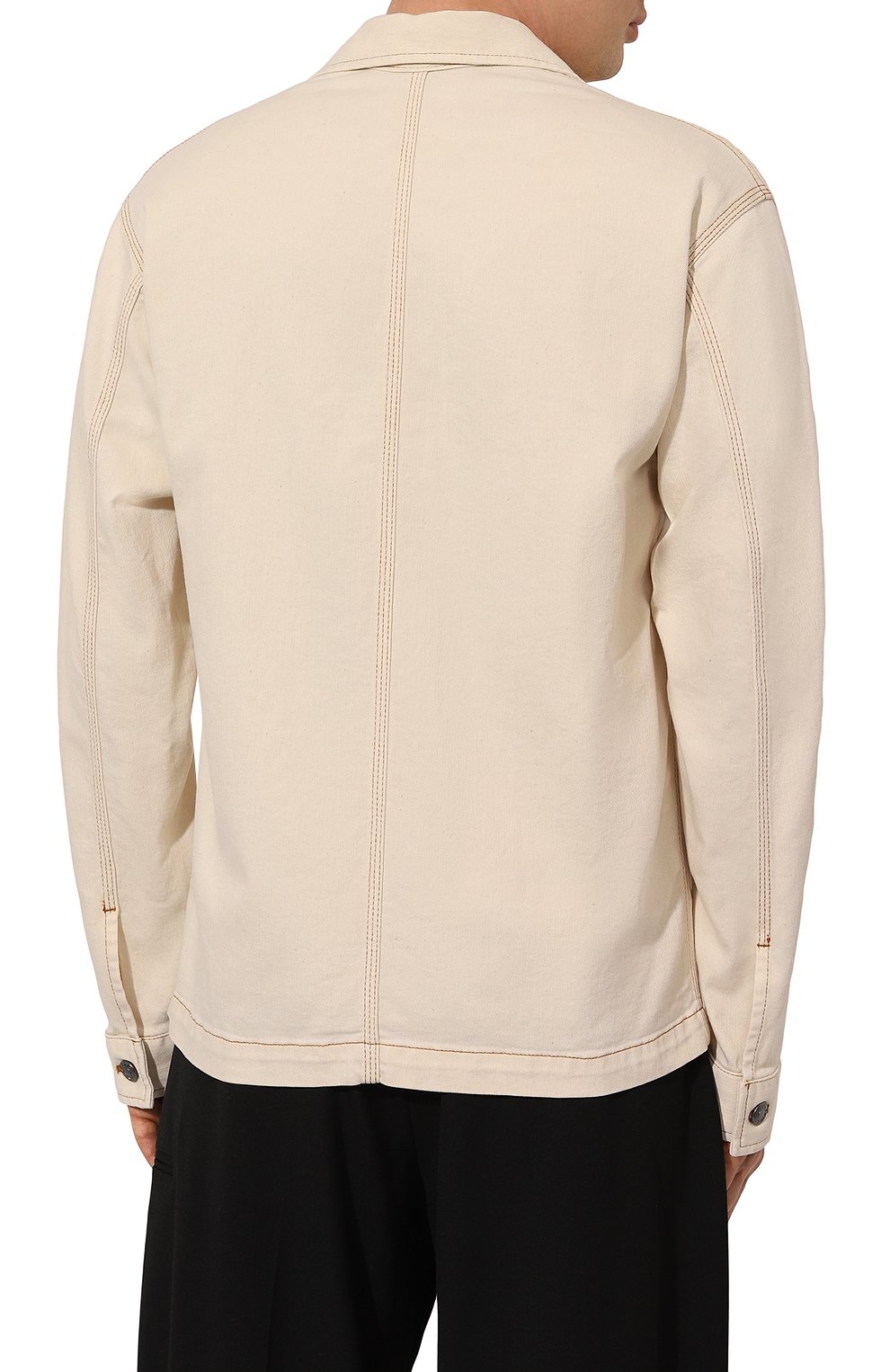 Куртка из хлопка и лиоцелла CANALI, арт. 030462/SG02969, фото 4