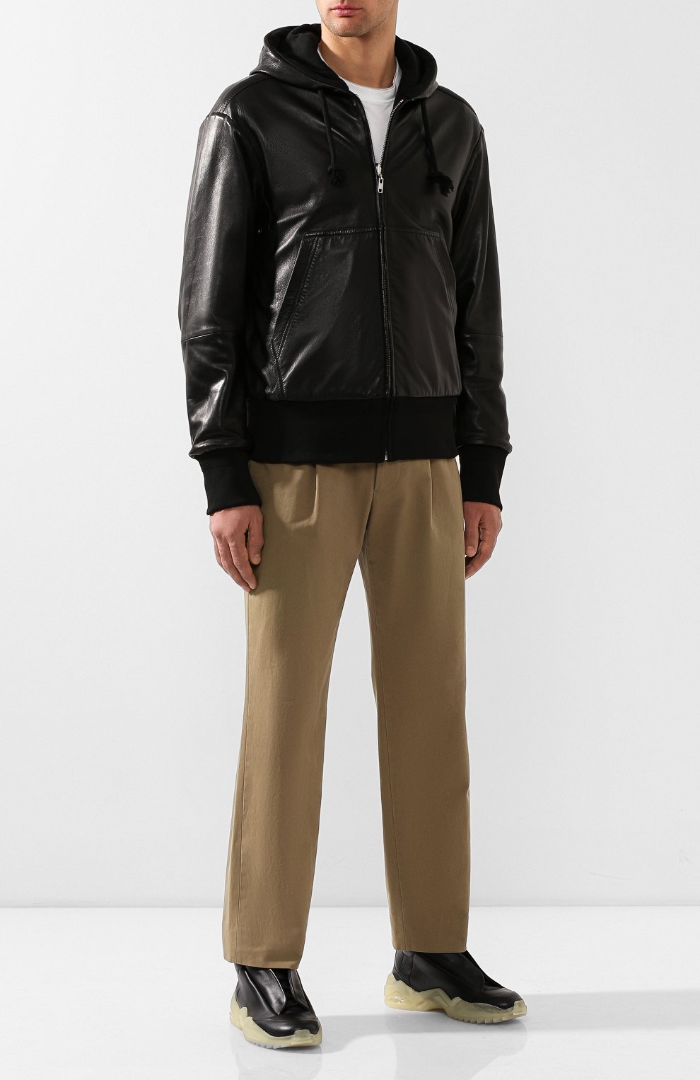 Двусторонний кожаный бомбер MAISON MARGIELA, арт. S50AM0398/SY1400, фото 2