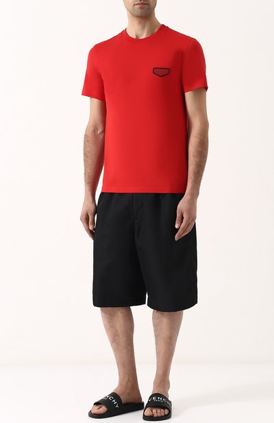 Резиновые шлепанцы с логотипом бренда GIVENCHY, арт. BM08070894, фото 2