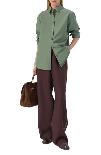 Рубашка из хлопка и шелка MVST, арт. M26.2PW.B001/F084, фото 2