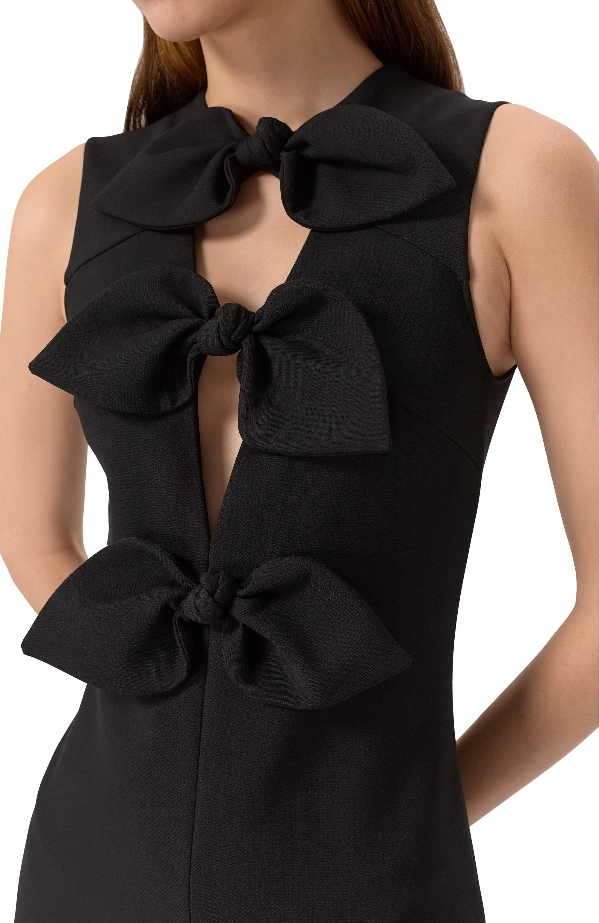 Платье N21 черного цвета по цене 95050 руб., арт. H061/5113, фото 5 Платье N21, арт. H061/5113, фото 5