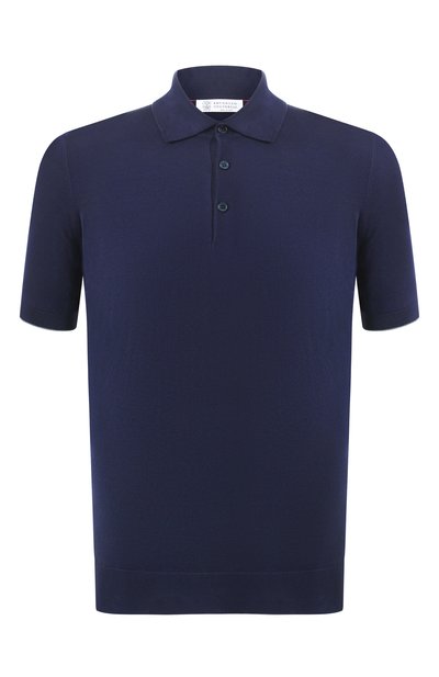 Мужская хлопковое по ло BRUNELLO CUCINELLI, арт. M29800125