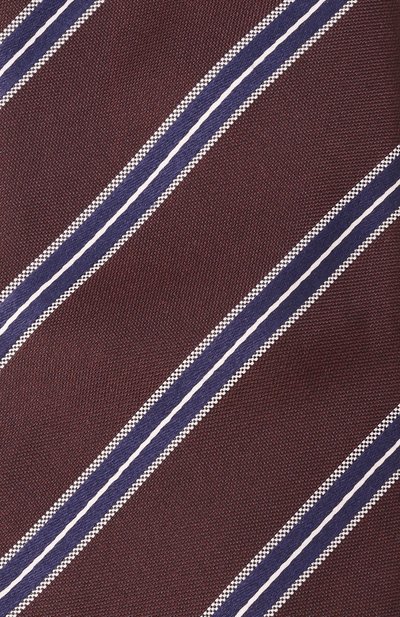 Шелковый галстук ZEGNA бордового цвета по цене 30950 руб., арт. M.1P.91.8/Z9D01TA9, фото 4 Шелковый галстук ZEGNA, арт. M.1P.91.8/Z9D01TA9, фото 4