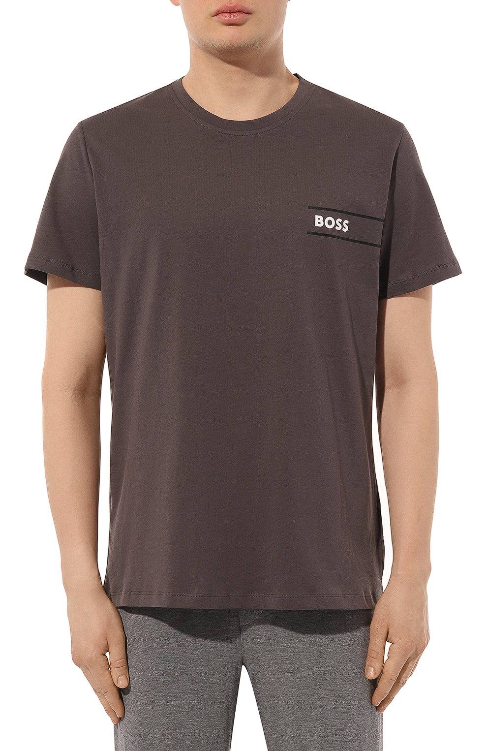 Хлопковая футболка BOSS, арт. 50508744, фото 3