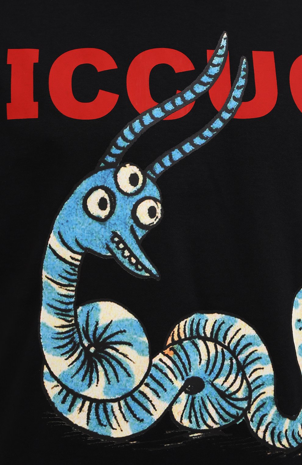 Хлопковая футболка iccug gucci x freya hartas GUCCI, арт. 548334/XJDJW, фото 5