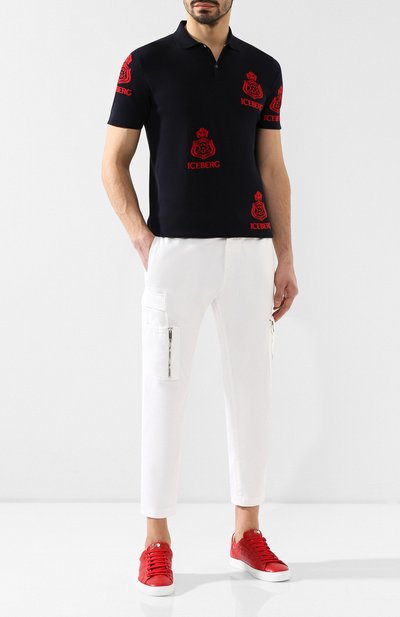 Кожаные кеды HIDE AND JACK, арт. TSCLREDWHT, фото 2