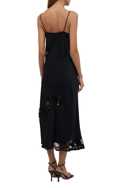 Атласное платье JIL SANDER, арт. JSWT506680-WT381500, фото 4