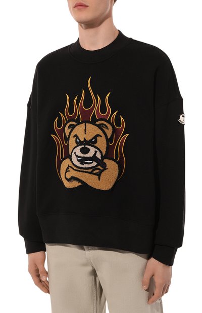 Хлопковый свитшот moncler genius x palm angels MONCLER GENIUS, арт. 8G000-09-M2513, фото 3