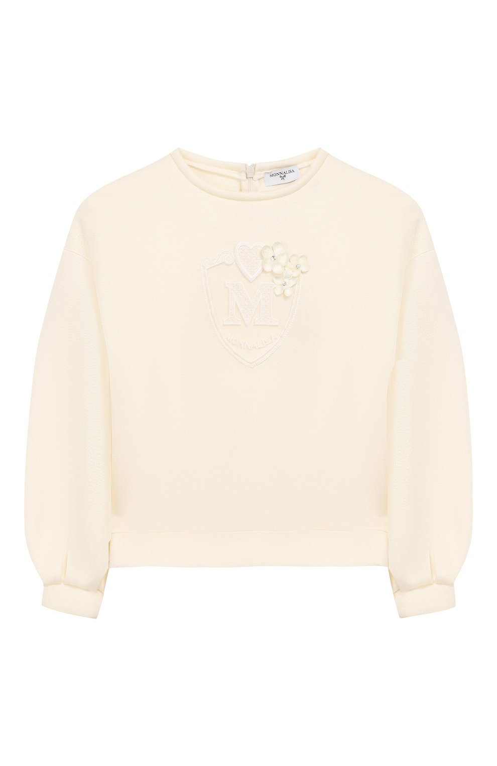 Свитшот MONNALISA серого цвета по цене 14040 руб., арт. 114639AB, фото 1 Свитшот MONNALISA, арт. 114639AB, фото 1