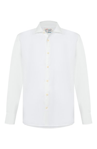 Мужская льняная рубашка MC2 SAINT BARTH, арт. PAMP001-01457L/PAMPL0NA