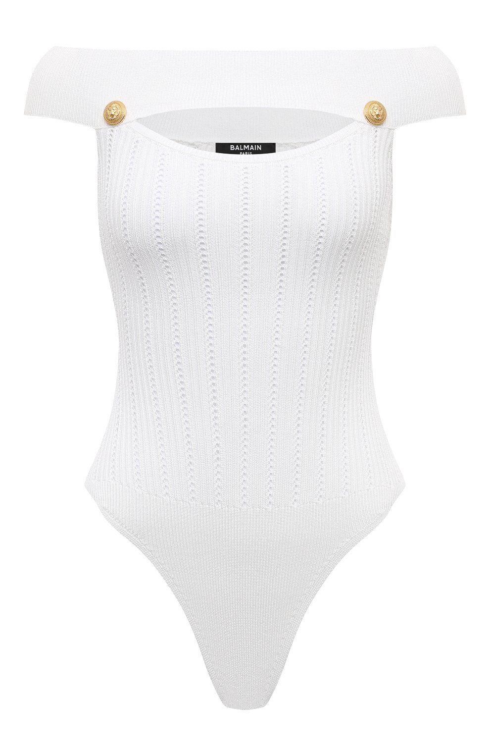 Боди из вискозы BALMAIN, арт. AF0BC010KE18, фото 1