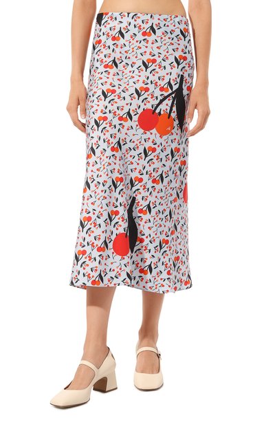 Юбка из вискозы и шелка SONIA RYKIEL, арт. 23E12J25, фото 3