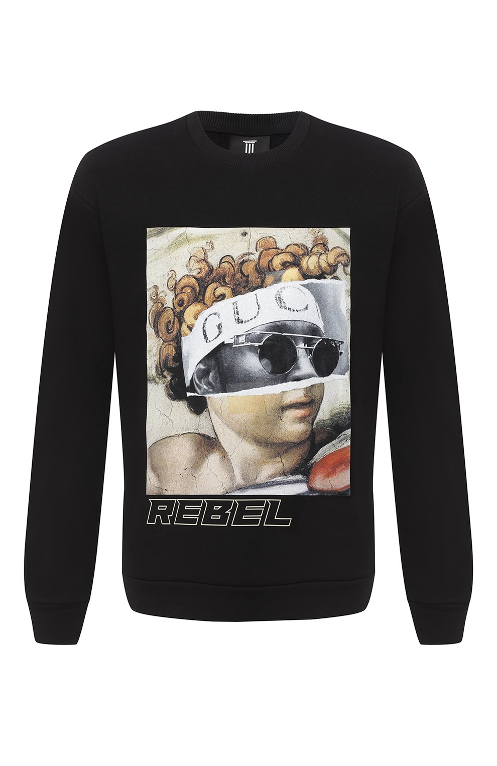 Хлопковый свитшот DIEGO VENTURINO, арт. FW20-DV FLG IRP, фото 1