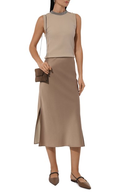 Хлопковый топ BRUNELLO CUCINELLI, арт. MP902HR330, фото 2