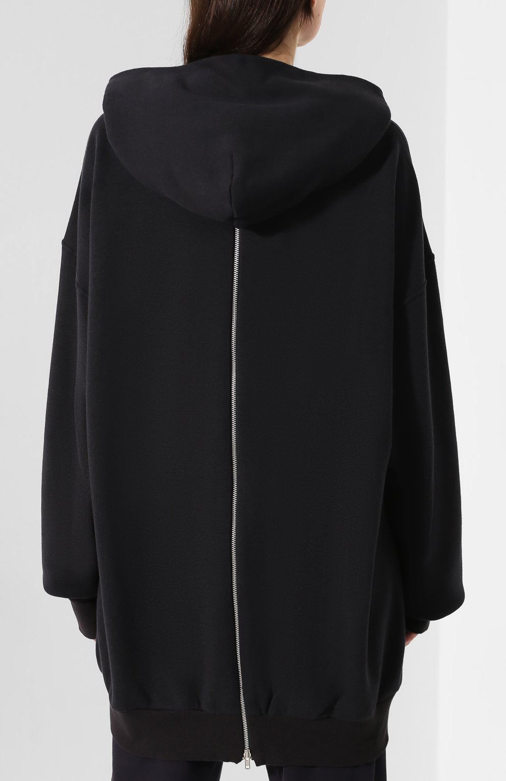 Удлиненное худи YOHJI YAMAMOTO, арт. YJ-T03-671, фото 4