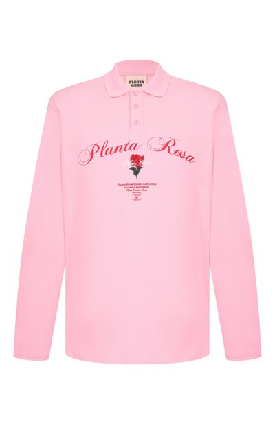 Хлопковое поло PLANTA ROSA, арт. PR/POLOLONG/ROSE/220