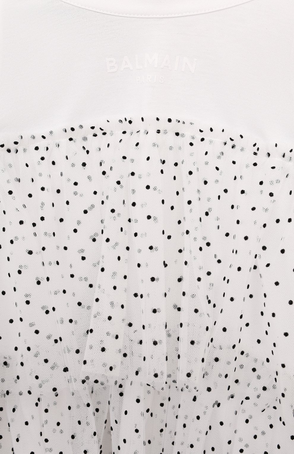 Топ BALMAIN белого цвета по цене 47550 руб., арт. BV8B80, фото 3 Топ BALMAIN, арт. BV8B80, фото 3