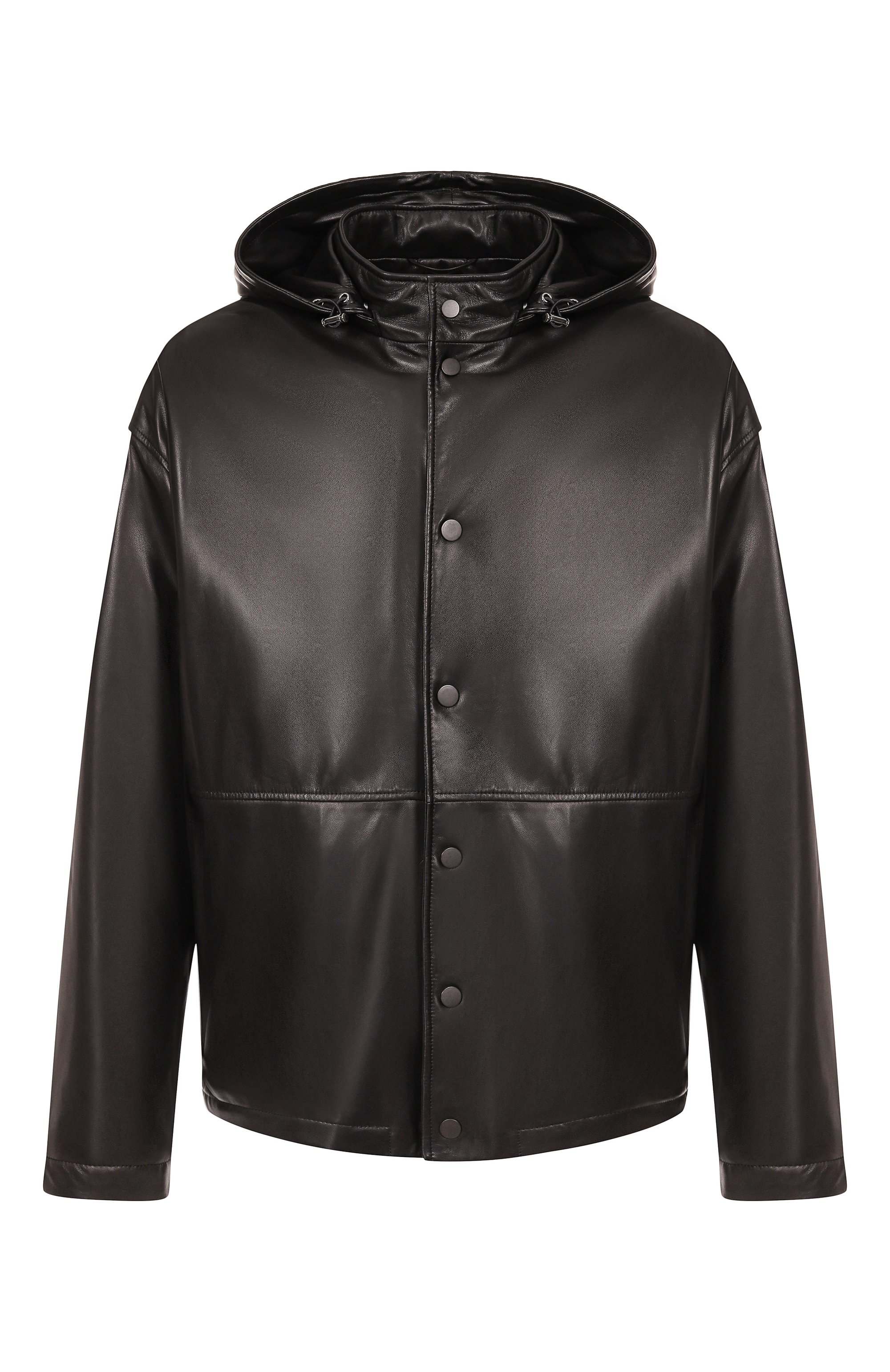 Кожаная куртка MVST черного цвета по цене 445500 руб., арт. M25.1PM.B004/BIG SIZE/CREAM NAPPA, фото 1 Кожаная куртка MVST, арт. M25.1PM.B004/BIG SIZE/CREAM NAPPA, фото 1