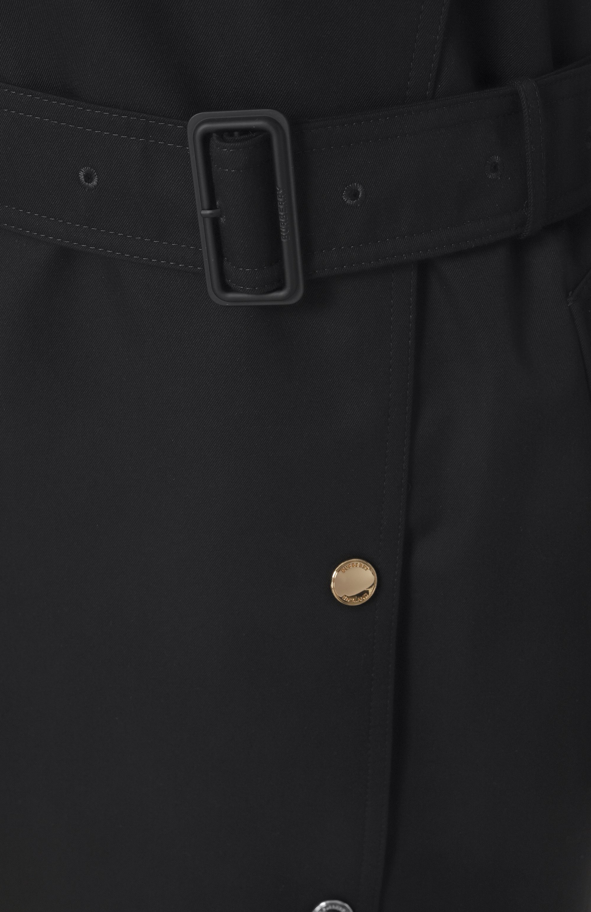 Хлопковый тренч BURBERRY черного цвета по цене 346500 руб., арт. 8089811, фото 6 Хлопковый тренч BURBERRY, арт. 8089811, фото 6