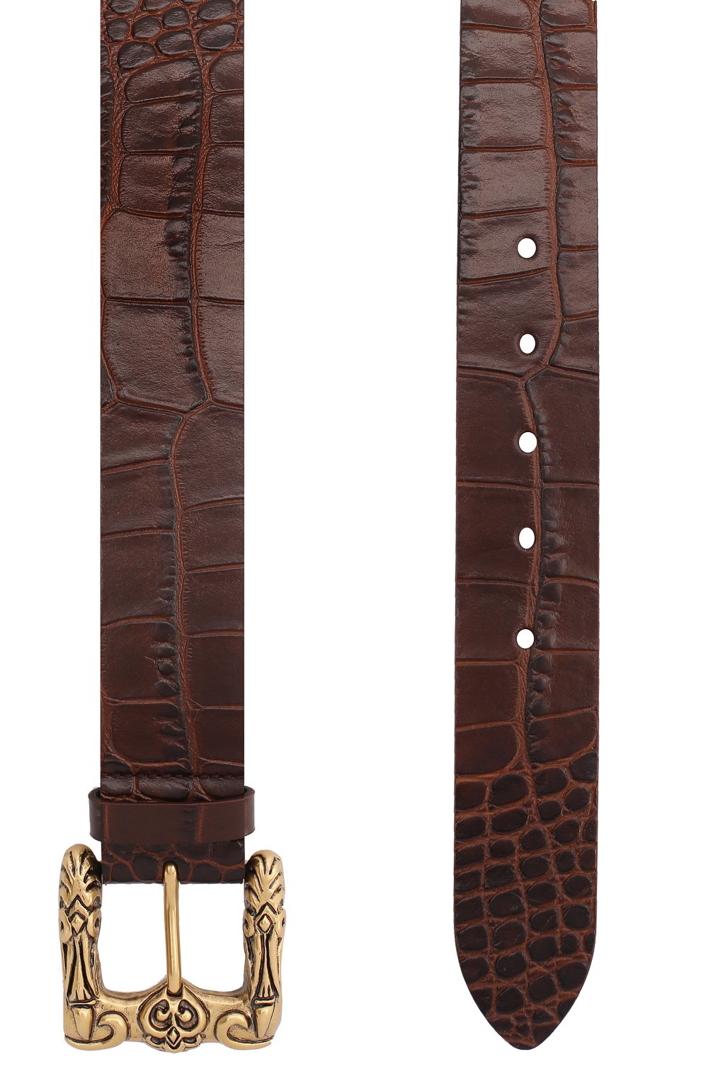 Кожаный ремень SAINT LAURENT, арт. 529816/06A0W, фото 2