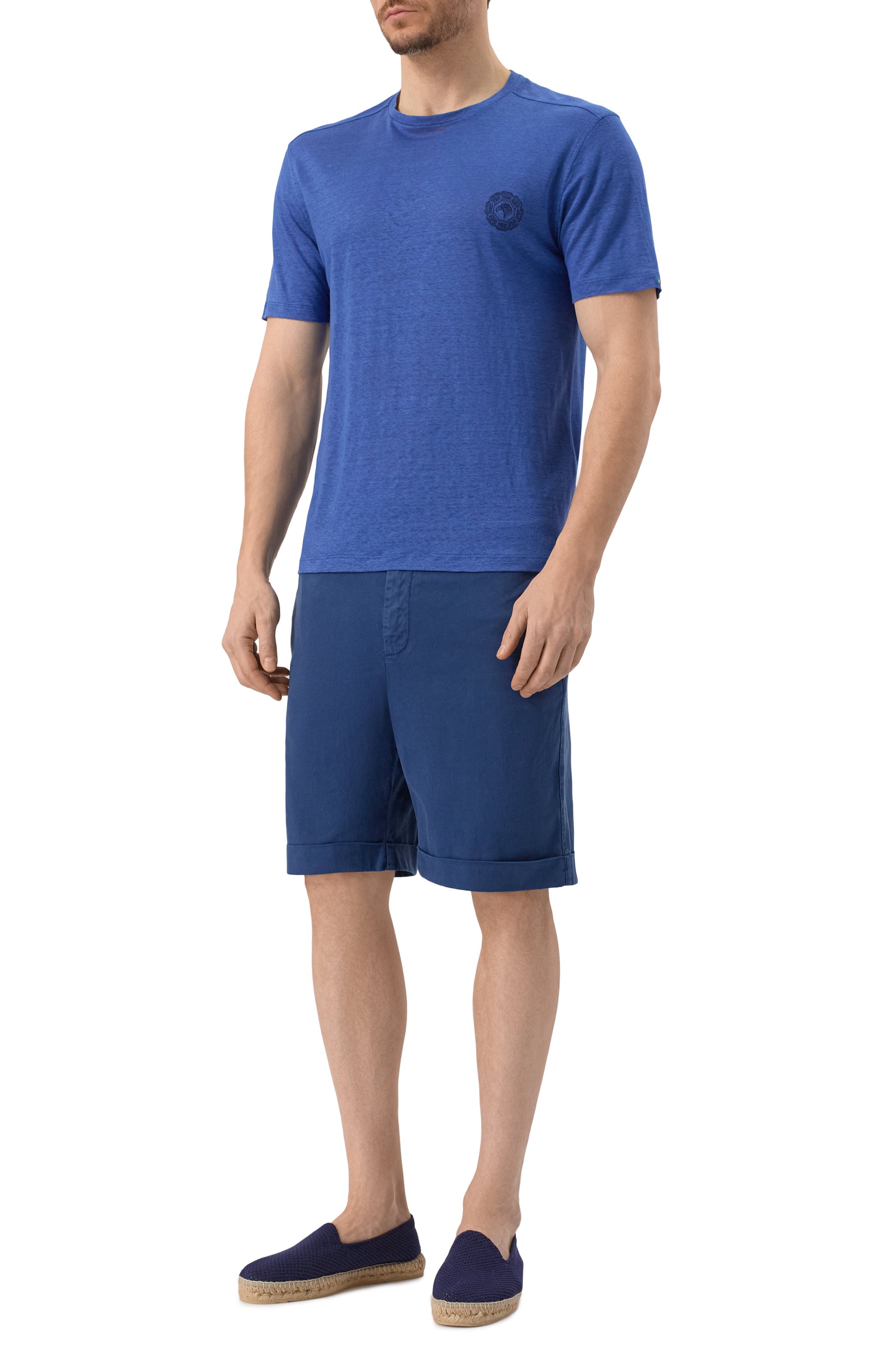 Шорты из лиоцелла и хлопка CANALI, арт. 95606/PT01355, фото 2